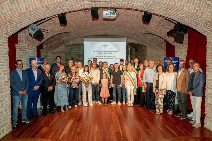 Dogliani, Confartigianato Cuneo premia la fedeltà delle imprese [VIDEO]