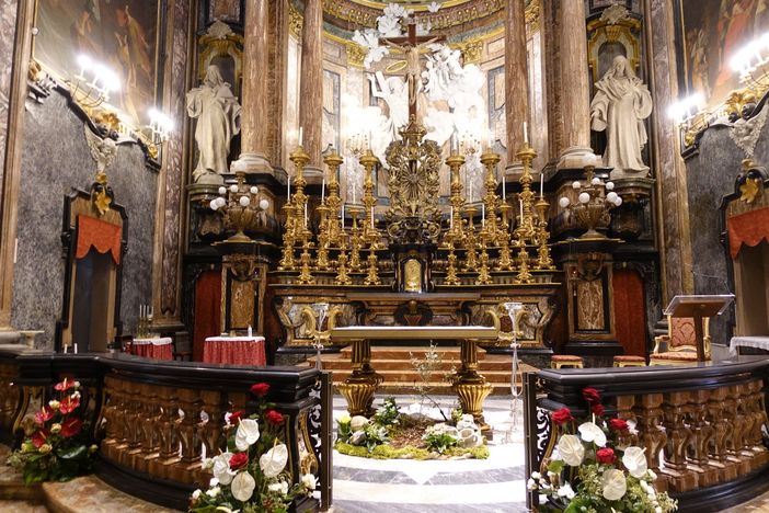 La chiesa parrocchiale di Sant’Andrea Apostolo, a Bra