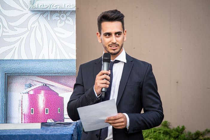 Daniele Allario, giovane imprenditore che fa parte della famiglia titolare della Coffee Import