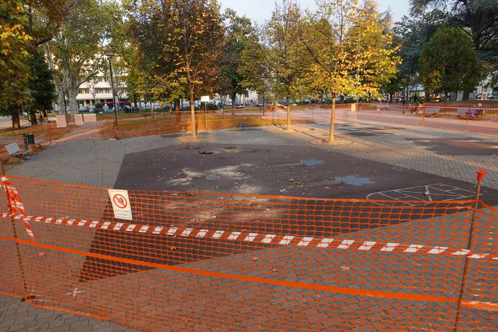 L’inizio dei lavori del nuovo parco giochi nell’area Melvin Jones, a Bra