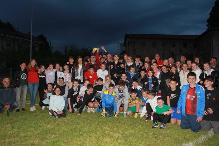 Manta, inaugurata la riqualificazione del campetto da calcio di via Saluzzo