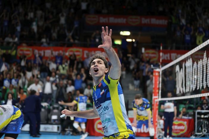 Daniele Sottile chiude la sua carriera guidando Cuneo alla conquista della Supercoppa Italiana (Foto Valerio Giraudo)