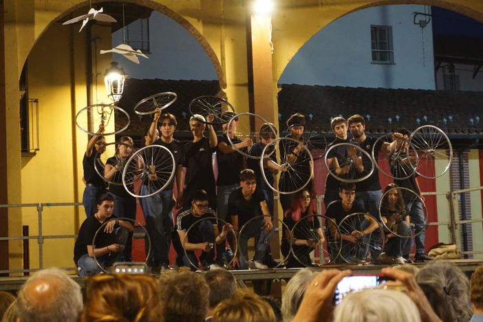 Racconigi:  i ragazzi del Laboratorio Teatrale dell’”Arimondi-Eula” hanno messo in scena “I cavalieri dalla tosta figura”