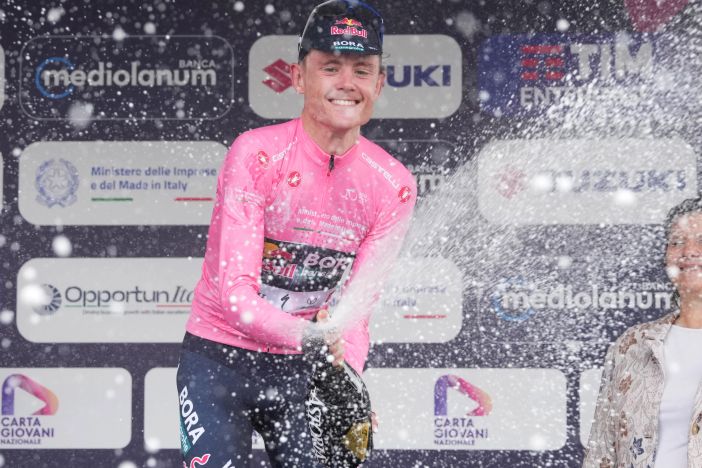 Il vincitore della Bra-Prato Nevoso  Pavel Novak