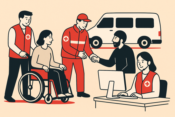 La Croce Rossa di Cuneo rafforza i progetti di volontariato a progetto