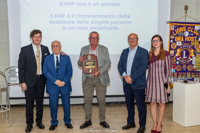 Melvin Jones Fellow consegnato in memoria di Pasquale Bonino