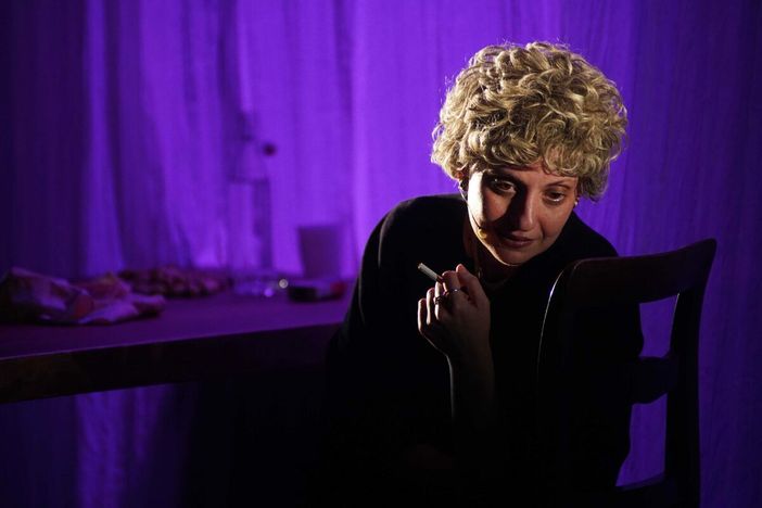 Serena Balivo in La morte ovvero il pranzo della domenica- foto Angelo Maggio