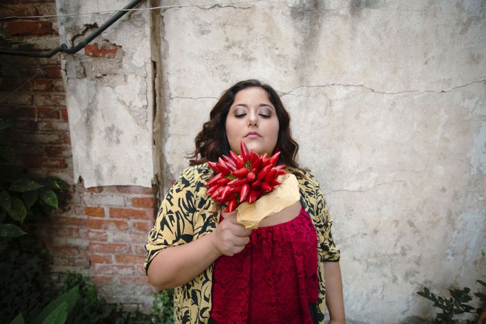 La stand up comedian Serena Bongiovanni