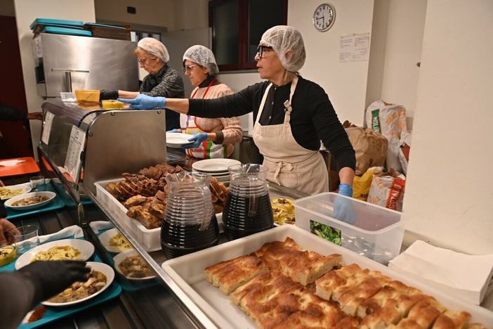 La mensa della Caritas diocesana La mensa della Caritas diocesana