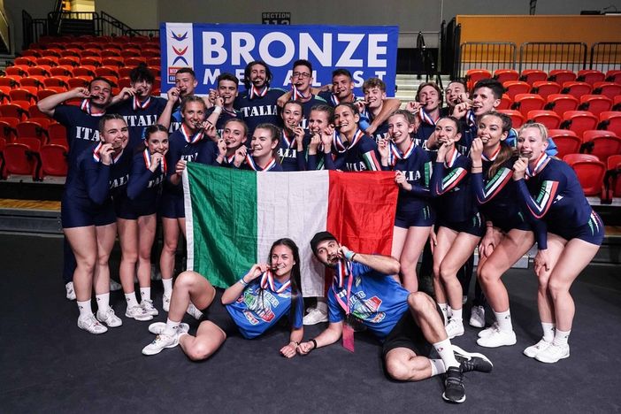 Alunna del Bonelli sul podio ai mondiali di CHEERLEADING!