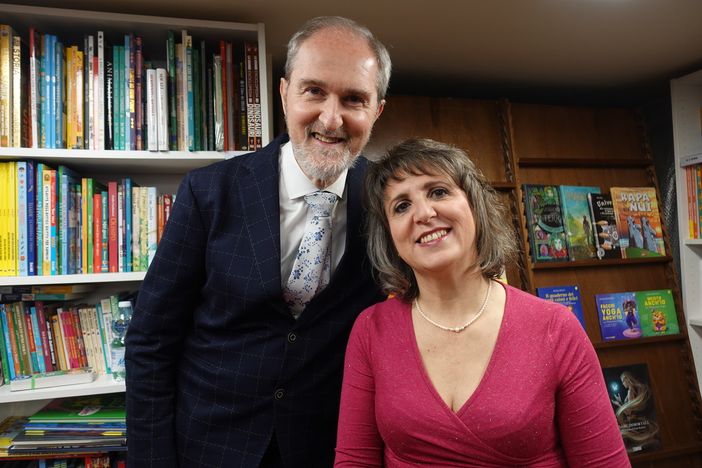 In foto Alessandro Mormile con Silvia Gullino