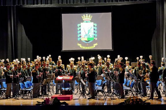 La banda musicale della Guardia di Finanza