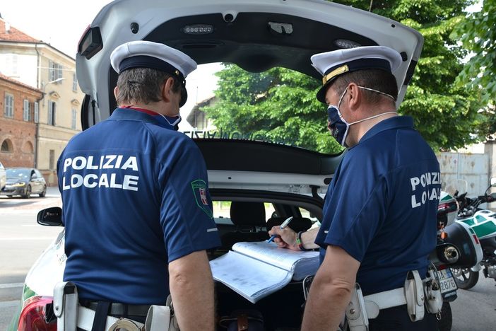 Controlli della Polizia locale braidese