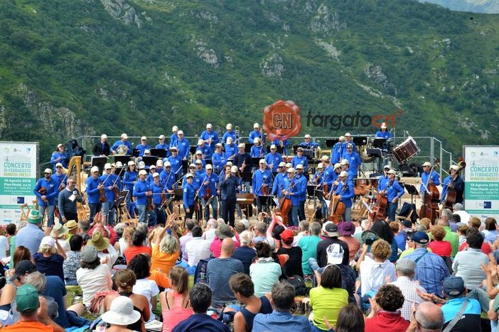Il concerto sinfonico di Ferragosto a quota 1.866 metri a Limone Piemonte. Sarà un'edizione plastic free [VIDEO]