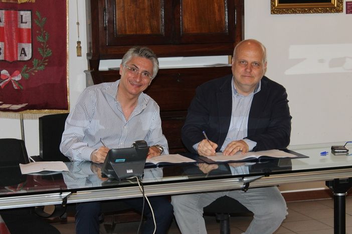 Carlo Bo e Maurizio Marello Carlo Bo e Maurizio Marello