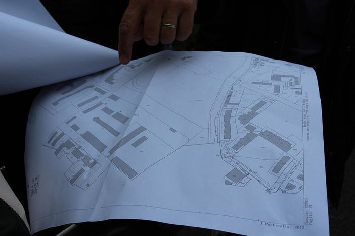 La piantina della caserma Montezemolo - foto di repertorio La piantina della caserma Montezemolo - foto di repertorio