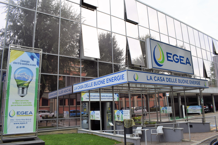 La sede albese del Gruppo Egea