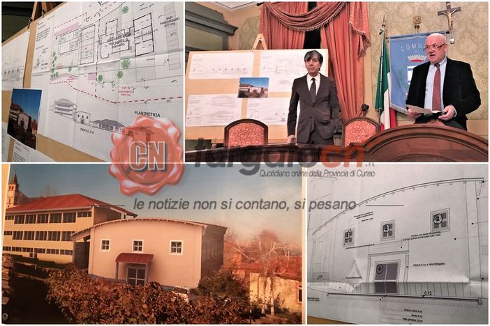 La presentazione del progetto e alcuni rendering sulla nuova palestra