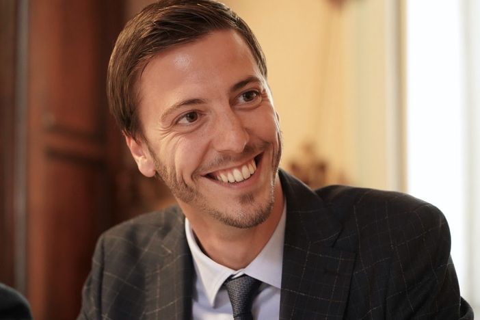 Il sindaco di Genola Flavio Gastaldi