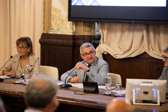 Il presidente della Camera di Commercio Luca Crosetto Il presidente della Camera di Commercio Luca Crosetto