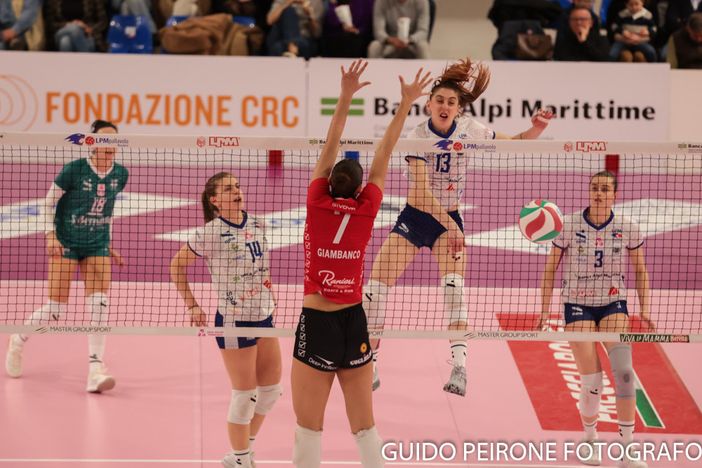 Una immagine del match (foto Guido Peirone)