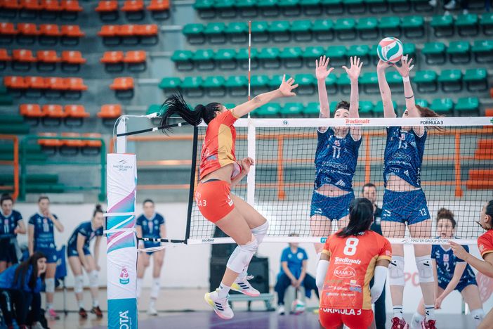 Una immagine del match (foto sito legavolleyfemminile)