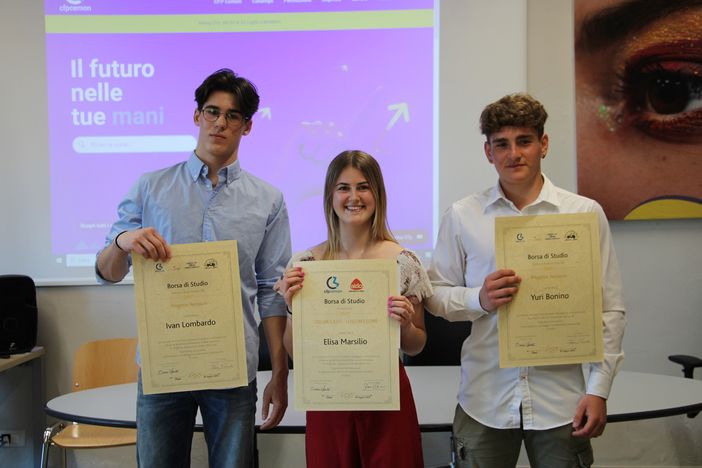 Tre studenti del Cfpcemon di Ceva premiati con le borse di studio "Mondovì e Motori" e AIDO
