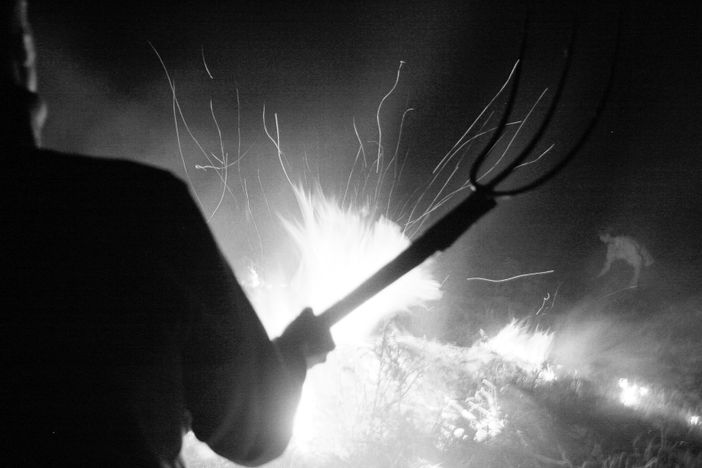 Salvi i falò nel paese de "La luna e i falò"