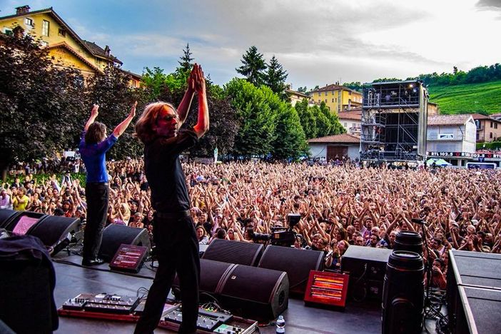 I Marlene Kuntz a Collisioni - Foto tratta dalla pagina Fb &quot;Marlene Kuntz&quot;