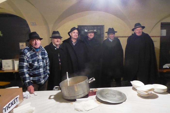 Il gruppo ha preso parte a Natale in Contrada, organizzato dalla Pro Loco