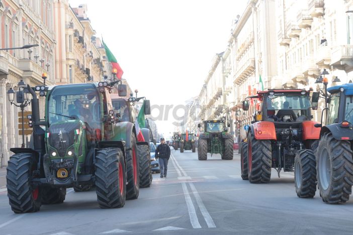 In corso Nizza a Cuneo: la protesta di mercoledì 31 gennaio