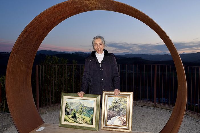 La pittrice Renata Murgasova La pittrice Renata Murgasova