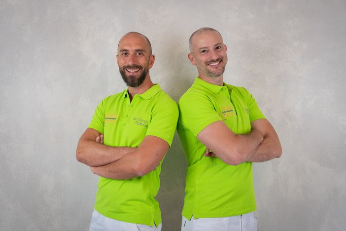Da sinistra il dottor Federico Tirone e il dottor Stefano Salzano Da sinistra il dottor Federico Tirone e il dottor Stefano Salzano