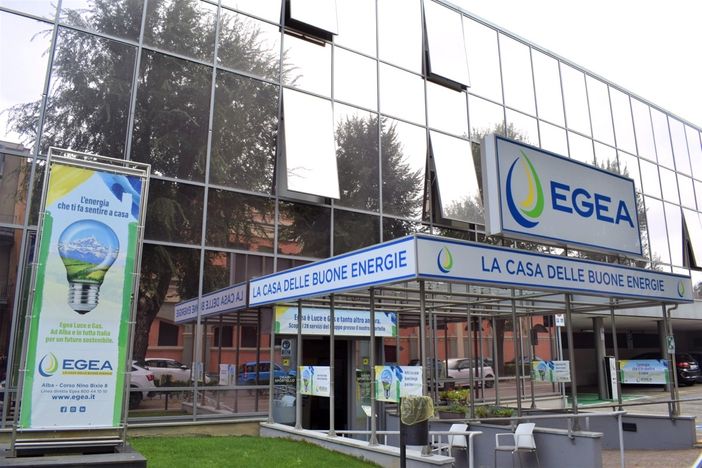 La sede albese del Gruppo Egea