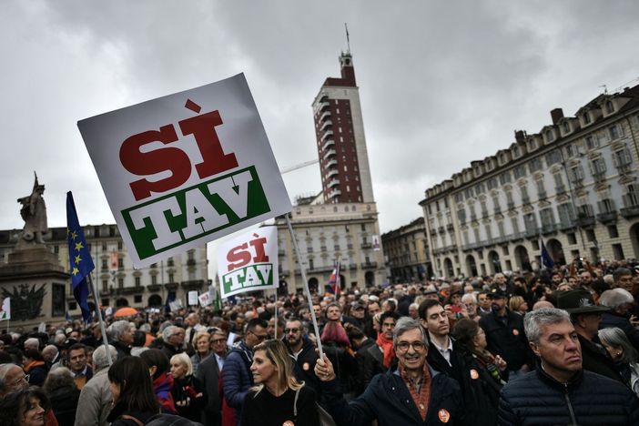 Dalla Granda tutti (o quasi) a Torino alla manifestazione “Si Tav”