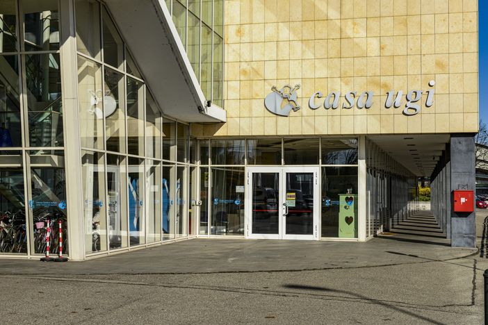 L'esterno di Casa Ugi