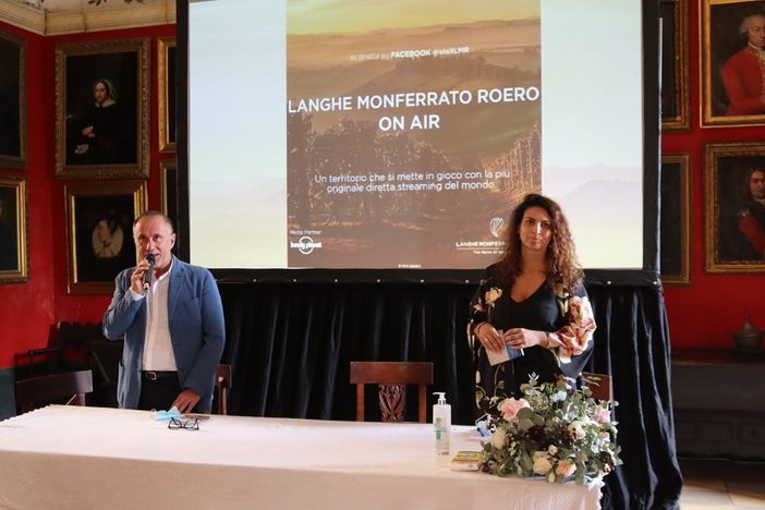 Un paesaggio delle colline Unesco (foto Alessandro Sgarito)