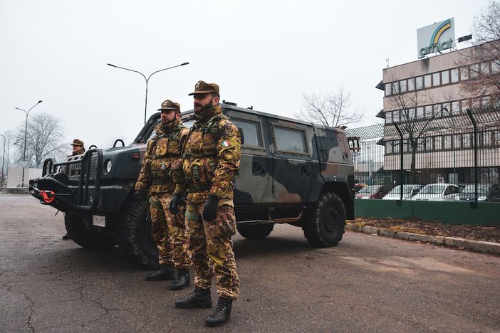 Artiglieri fossanesi impegnati nelle Festività per Strade sicure