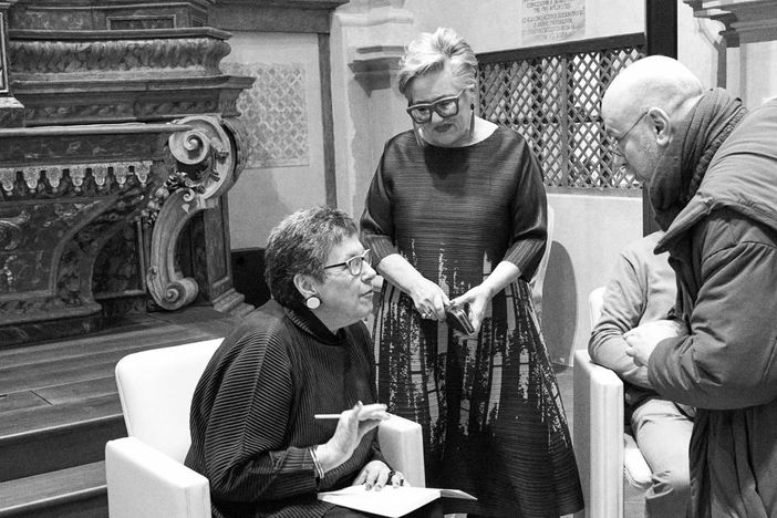 I fiordalisi del campo 46 di Laura Battisti. L'evento di presentazione al Monastero della Stella organizzato dalla Fidapa Saluzzo