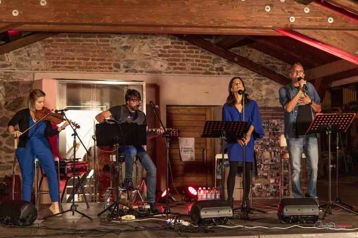 Foto di gruppo dei "4sangiu"