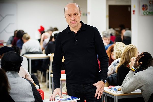 In foto Eraldo Affinati In foto Eraldo Affinati