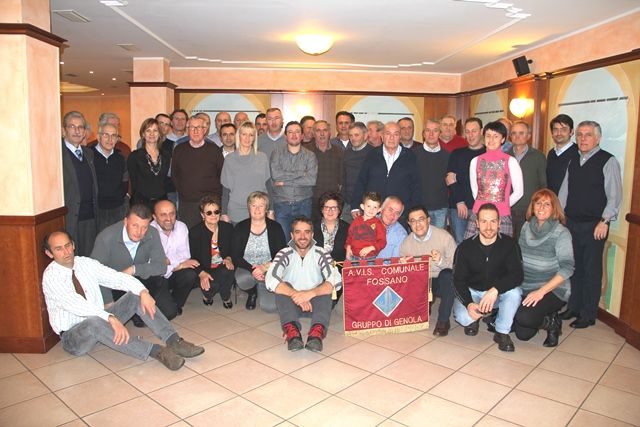 Grande successo per il pranzo sociale dell’Avis di Genola