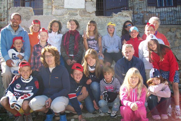 Campeggio dei bambini dell'alta valle Grana al Colle della Lombarda
