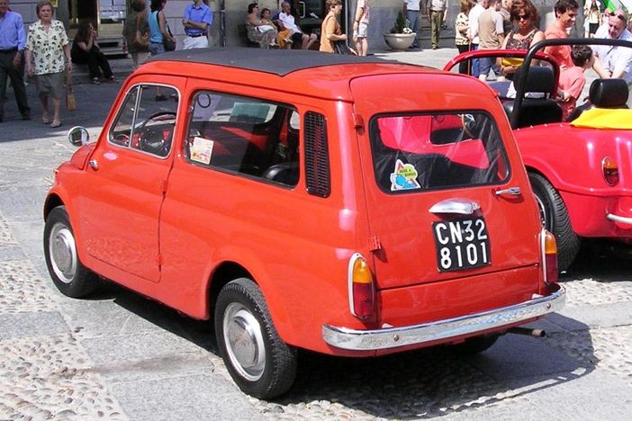 La Giardiniera rubata targata CN 328101