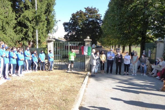 Il giorno dell'intitolazione del parco della gioventù in sua memoria