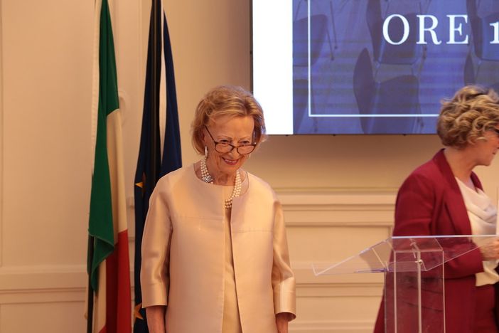 Maria Franca Fissolo ricorda i valori di Michele Ferrero: "Operosità, onestà, lungimiranza e generosità" [FOTO E VIDEO]