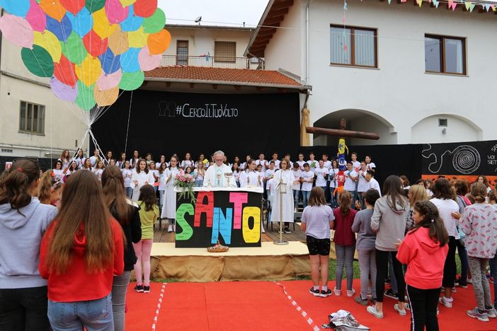 La Messa celebrata nel 2019 - Foto di repertorio