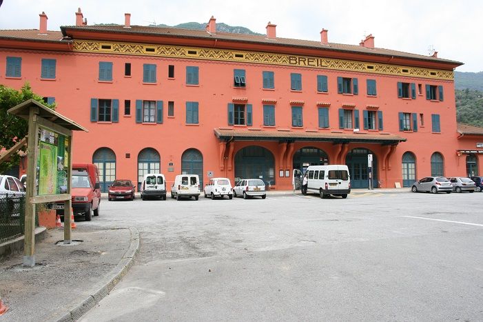 La stazione ferroviaria di Breil