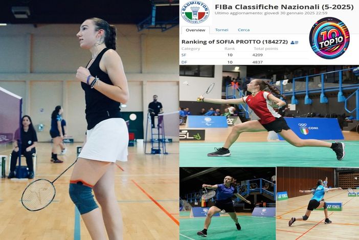 È albese una Top Player del Badminton