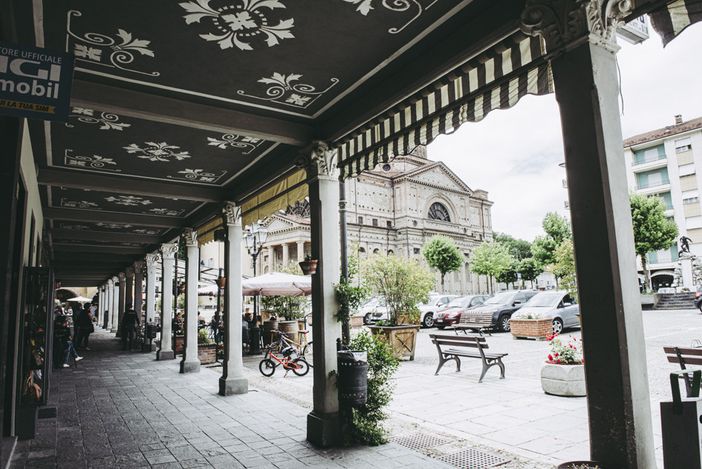 Il centro storico di Dogliani (foto Barbara Guazzone)